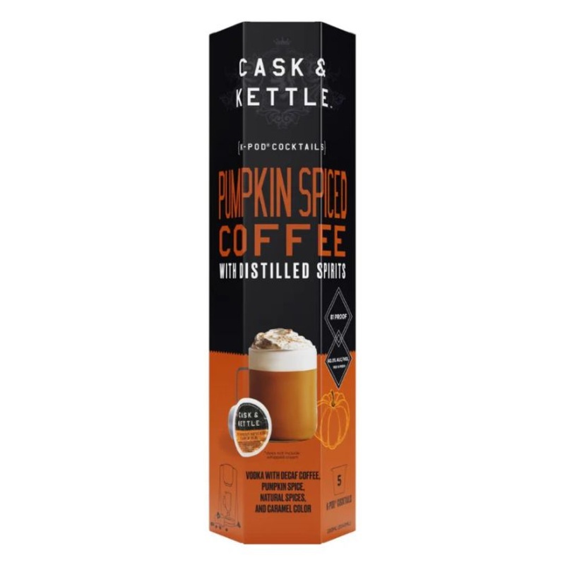Cask + Kettle Pumpkin Spiced Coffee K-Pods – 200ml