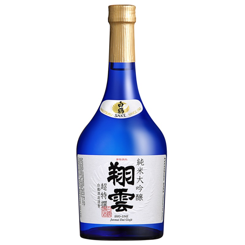 HAKUTSURU SHO-UNE JUNMAI DAI GINJO (SOARING CLOUD) SAKE 720 mL