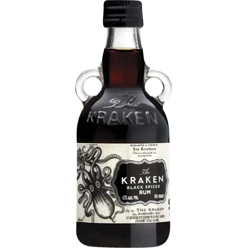 The Kraken Black Spiced Rum (50mL)