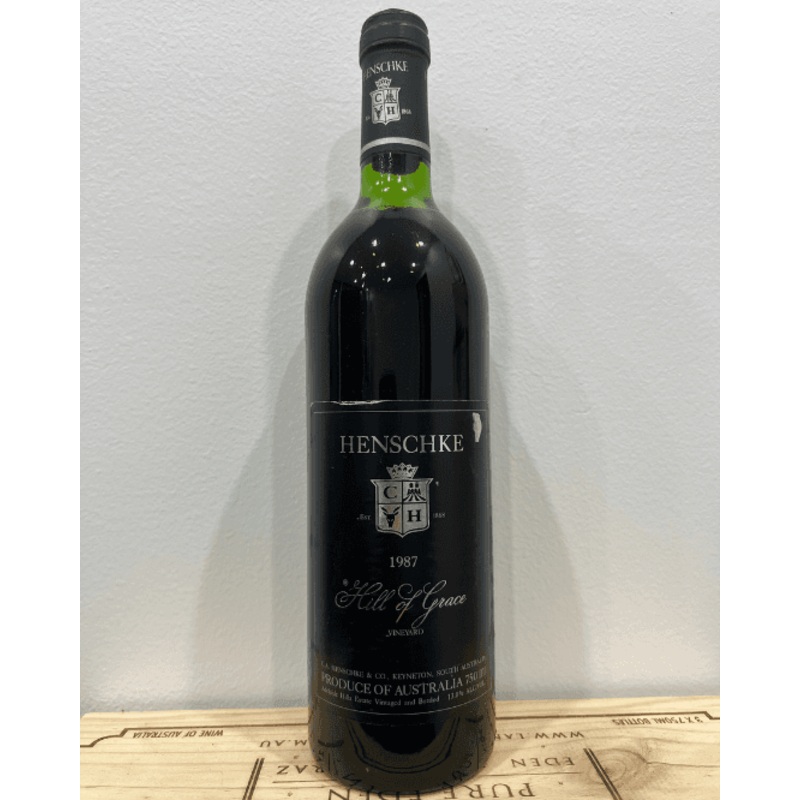 1987 Henschke Hill Of Grace Shiraz 750ml