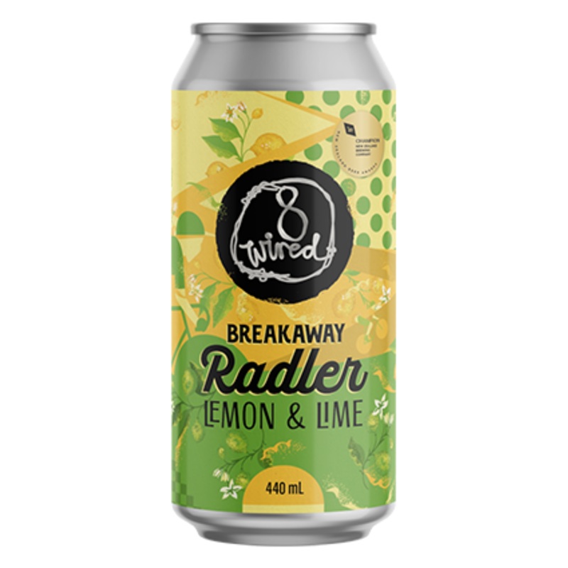 8 Wired Radler Lemon & Lime  440ml Can