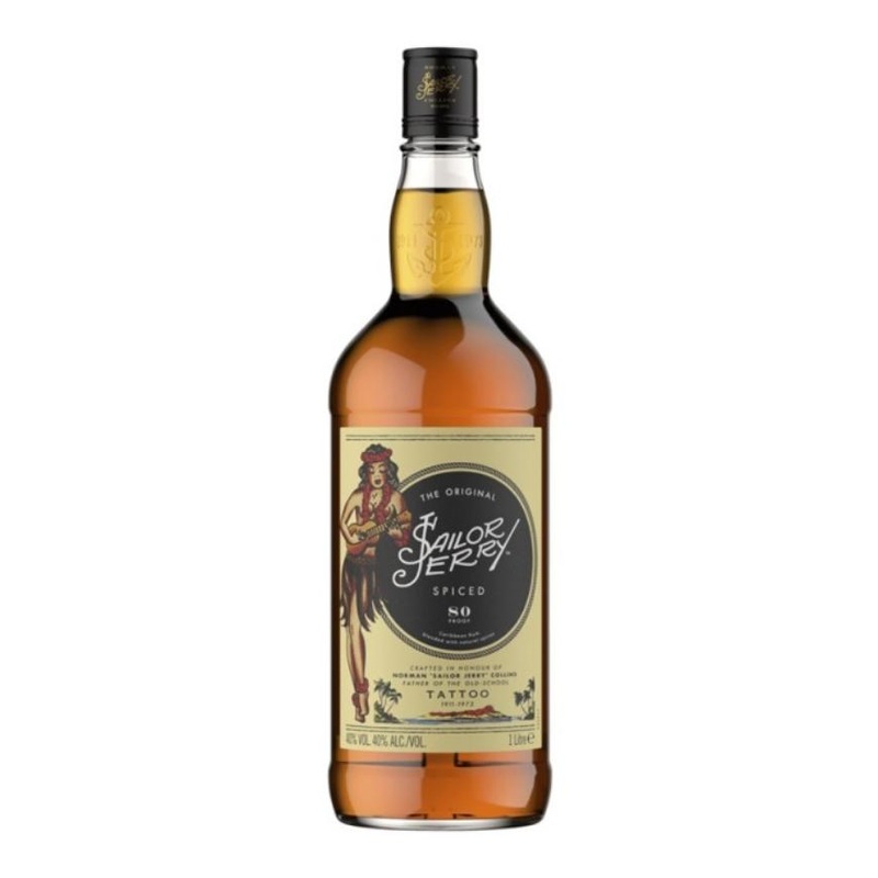 Sailor Jerry Spiced Rum 1Ltr