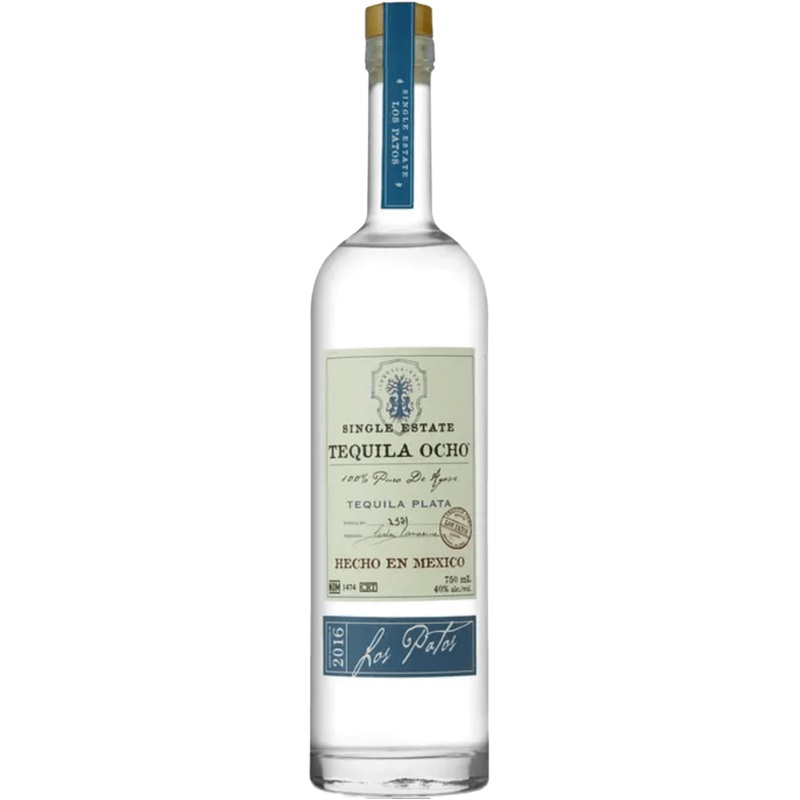 2022 Tequila Ocho Single Estate El Nacimiento Plata-Blanco Tequila 750ml